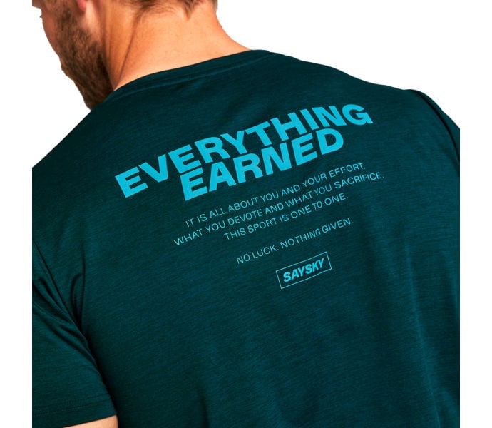 SAYSKY STATEMENT PACE T-SHIRT LÖPARTRÖJA Grön
