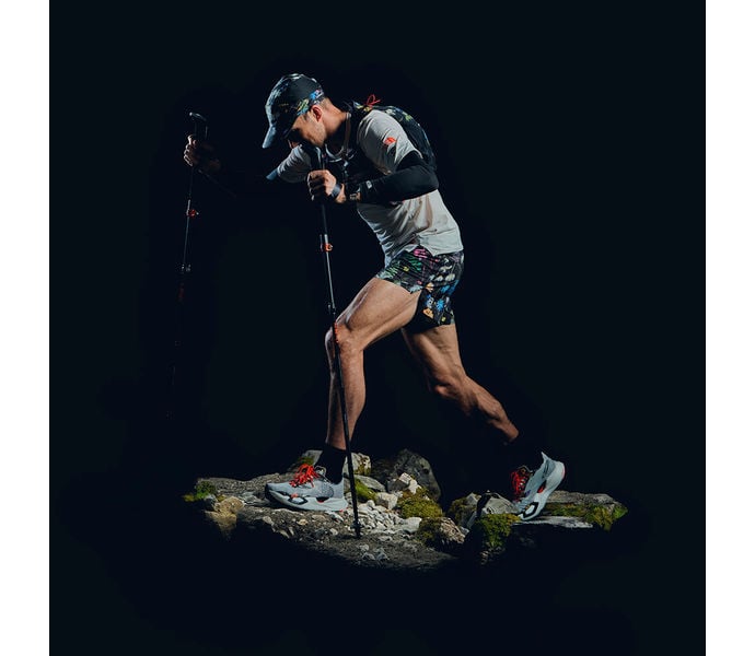 The North Face SUMMIT HIGH TRAIL SS -GRAPHIC T-SHIRT Vit