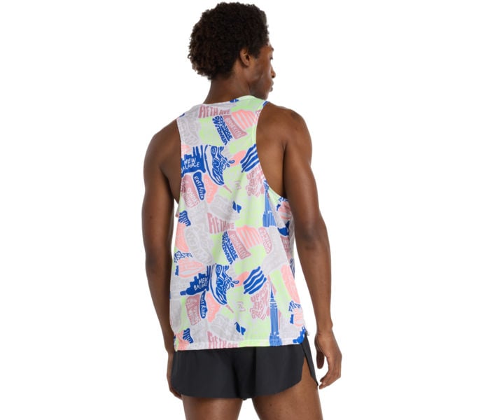 New Balance NYC MARATHON RUNNING SINGLET LÖPARLINNE Flerfärgad