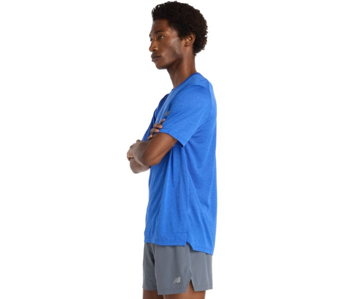 New Balance NYC MARATHON ATHLETICS LÖPARTSHIRT Blå