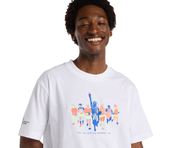New Balance NYC MARATHON GRAPHIC TSHIRT Vit