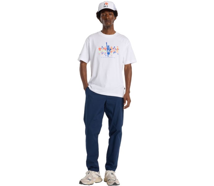 New Balance NYC MARATHON GRAPHIC TSHIRT Vit