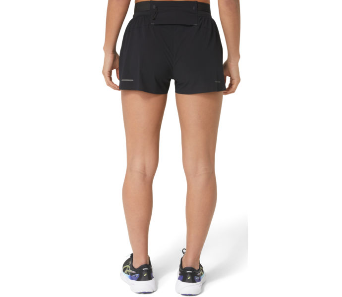 Asics METARUN SPLIT SHORTS LÖPARSHORTS Svart