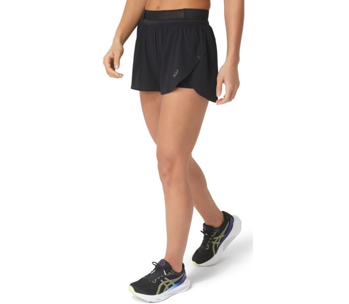 Asics METARUN SPLIT SHORTS LÖPARSHORTS Svart