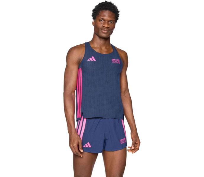 adidas BERLIN MARATHON 2025 SINGLET LÖPARLINNE Blå