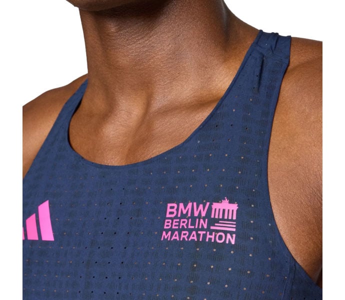 adidas BERLIN MARATHON 2025 SINGLET LÖPARLINNE Blå