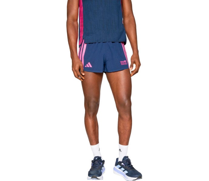 adidas BERLIN MARATHON 2025 SPLIT SHORTS LÖPARSHORTS Blå