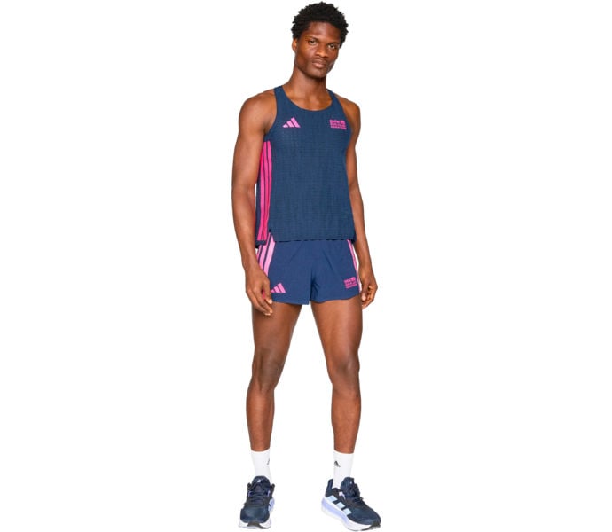 adidas BERLIN MARATHON 2025 SPLIT SHORTS LÖPARSHORTS Blå