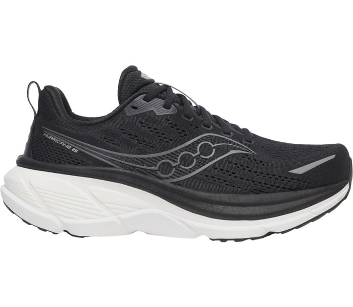 Saucony HURRICANE 25 WIDE LÖPARSKOR Svart