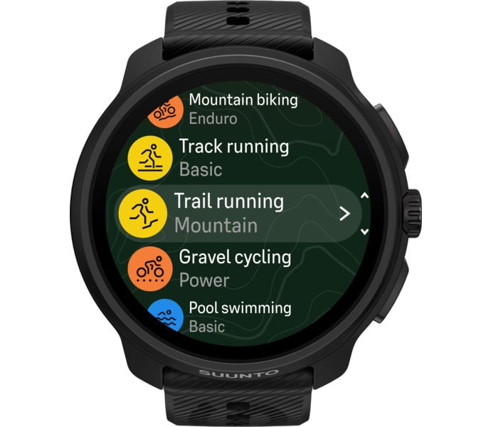 Suunto RACE 2 LÖPARKLOCKA Svart