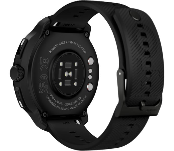 Suunto RACE 2 LÖPARKLOCKA Svart
