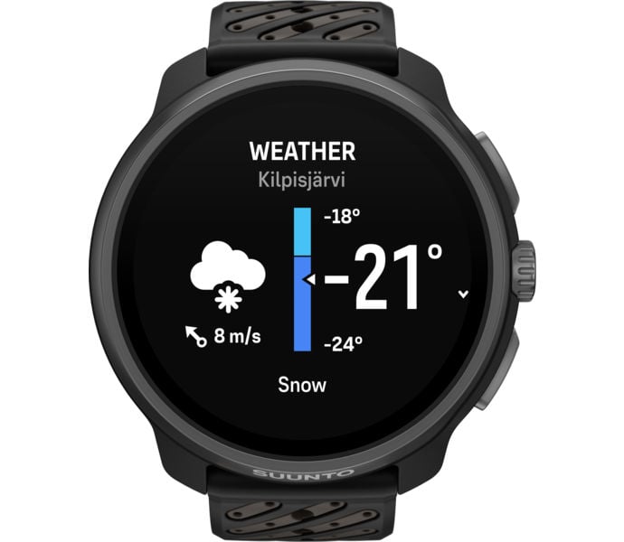 Suunto RACE 2 TITANIUM LÖPARKLOCKA Svart