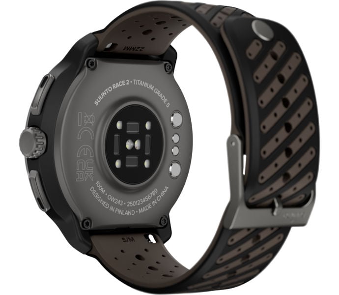 Suunto RACE 2 TITANIUM LÖPARKLOCKA Svart