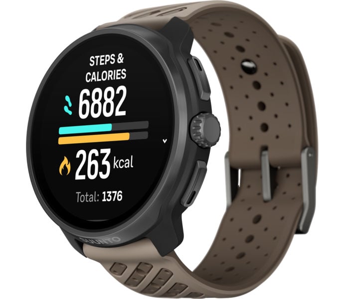 Suunto RACE 2 TITANIUM LÖPARKLOCKA Brun