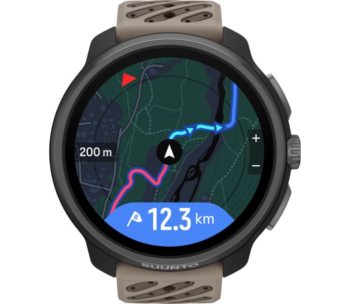 Suunto RACE 2 TITANIUM LÖPARKLOCKA Brun