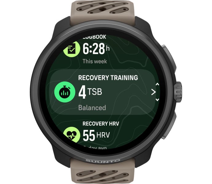 Suunto RACE 2 TITANIUM LÖPARKLOCKA Brun