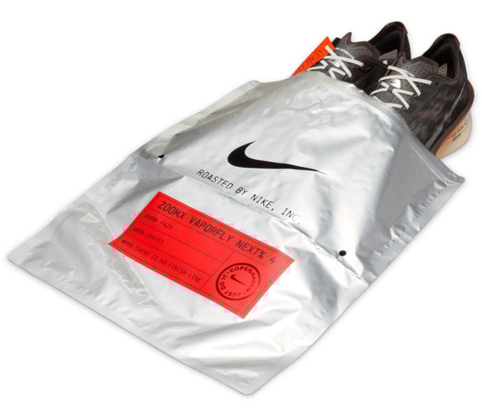 Nike VAPORFLY NEXT% 4 KOLFIBERSKOR Brun