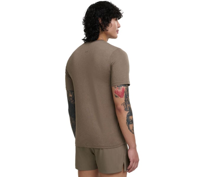 Saucony STOPWATCH SHORT SLEEVE LÖPARTSHIRT Brun