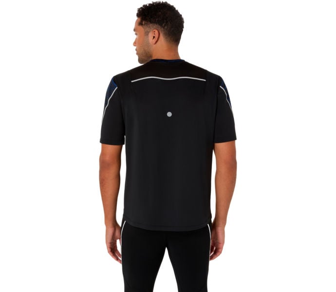 Asics ROAD LITE-SHOW SS TOP LÖPARTSHIRT Blå