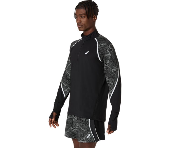 Asics LIMITED SERIES LITE-SHOW LONG SLEEVE LÖPARTRÖJA Silver