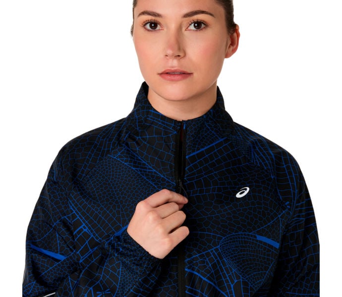 Asics ROAD LITE-SHOW PACKABLE LÖPARJACKA Blå