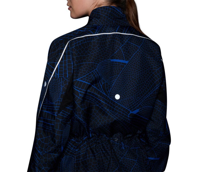Asics ROAD LITE-SHOW PACKABLE LÖPARJACKA Blå