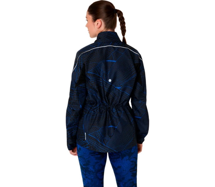Asics ROAD LITE-SHOW PACKABLE LÖPARJACKA Blå