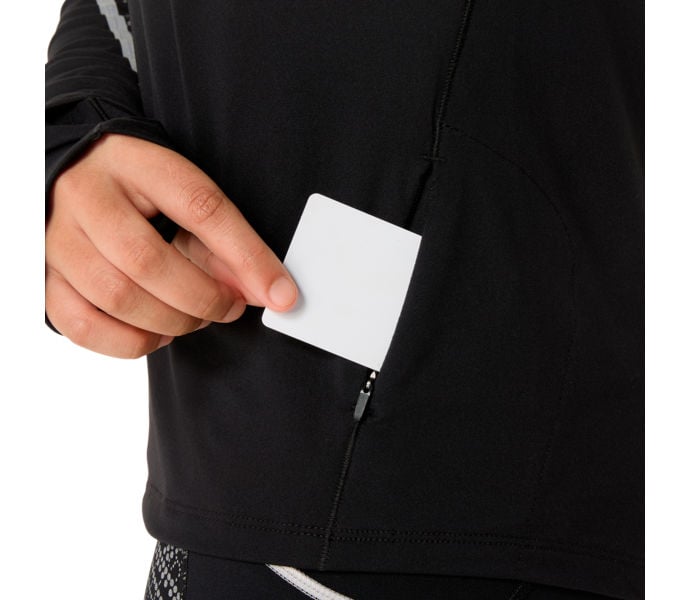 Asics LIMITED SERIES LITE-SHOW LONG SLEEVE LÖPARTRÖJA Silver
