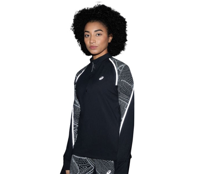 Asics LIMITED SERIES LITE-SHOW LONG SLEEVE LÖPARTRÖJA Silver