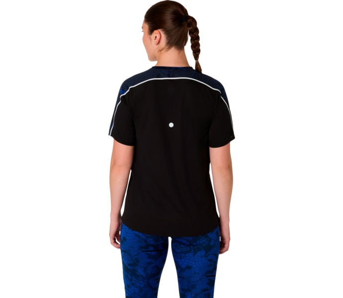 Asics ROAD LITE-SHOW SS TOP LÖPARTSHIRT Blå