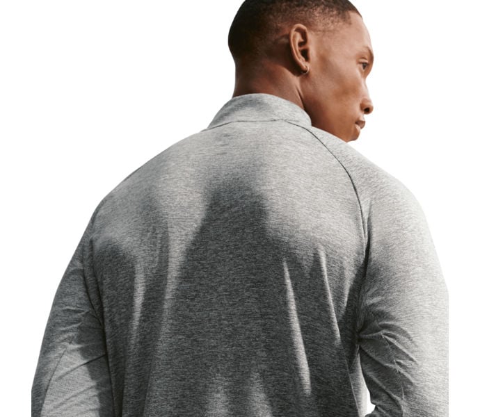 Nike DRI-FIT STRIDE HALF ZIP LÖPARTRÖJA Grå