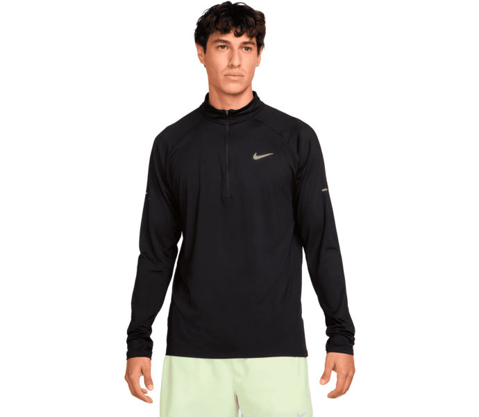 Nike DRI-FIT STRIDE HALF ZIP LÖPARTRÖJA Svart