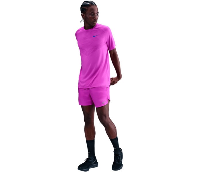 Nike ENERGY STRIDE SS TOP LÖPARTSHIRT Lila