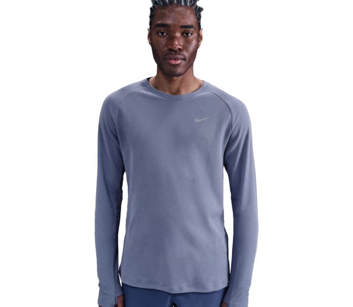 Nike STRIDE MEN'S DRI-FIT RUNNING LÖPARTRÖJA Blå