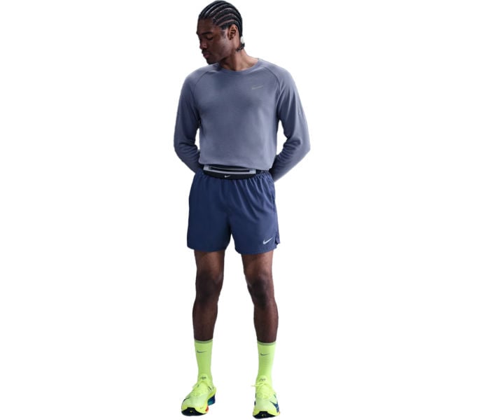 Nike STRIDE MEN'S DRI-FIT RUNNING LÖPARTRÖJA Blå