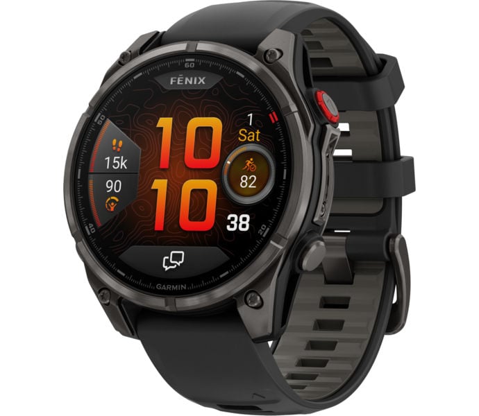 Garmin FENIX 8 PRO LTE SAPPHIRE AMOLED 47MM SPORTKLOCKA Svart