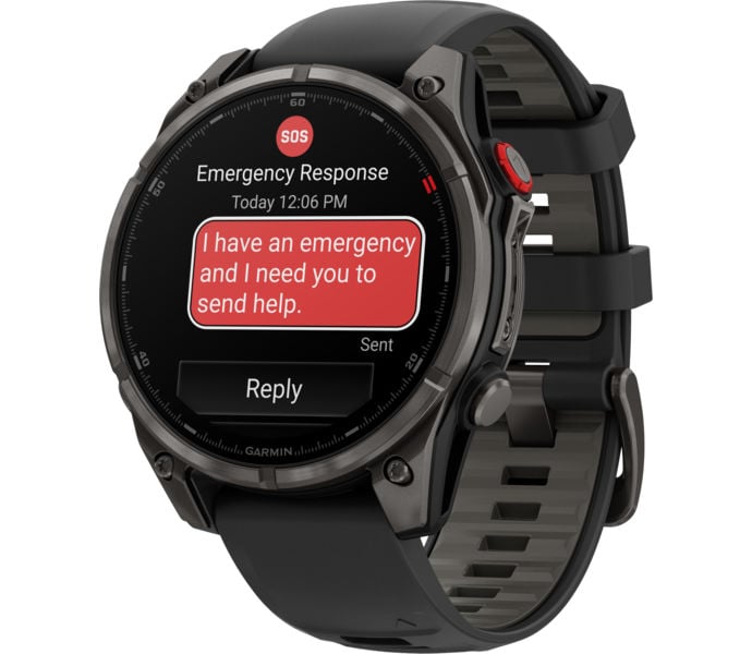 Garmin FENIX 8 PRO LTE SAPPHIRE AMOLED 47MM SPORTKLOCKA Svart