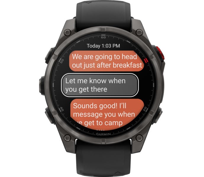 Garmin FENIX 8 PRO LTE SAPPHIRE AMOLED 47MM SPORTKLOCKA Svart