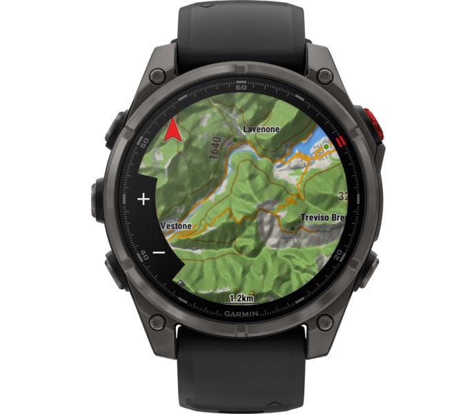 Garmin FENIX 8 PRO LTE SAPPHIRE AMOLED 47MM SPORTKLOCKA Svart