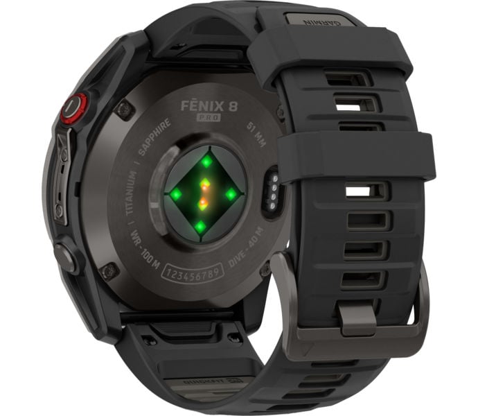 Garmin FENIX 8 PRO LTE SAPPHIRE 51MM SPORTKLOCKA Svart