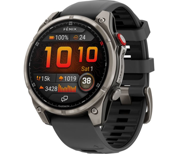 Garmin FENIX 8 PRO LTE SAPPHIRE AMOLED 47MM SPORTKLOCKA Grå