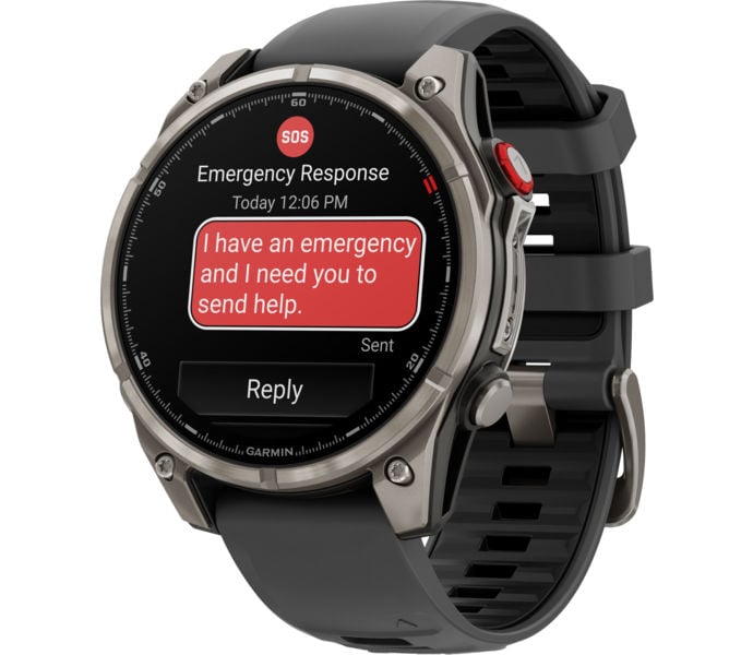 Garmin FENIX 8 PRO LTE SAPPHIRE AMOLED 47MM SPORTKLOCKA Grå