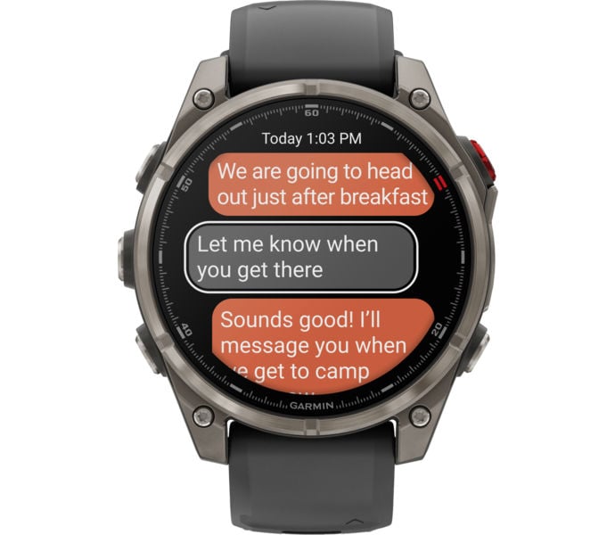 Garmin FENIX 8 PRO LTE SAPPHIRE AMOLED 47MM SPORTKLOCKA Grå