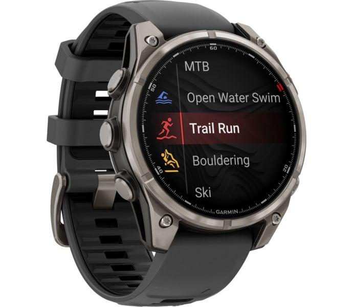 Garmin FENIX 8 PRO LTE SAPPHIRE AMOLED 47MM SPORTKLOCKA Grå