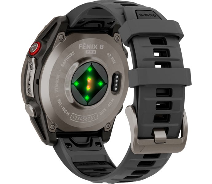 Garmin FENIX 8 PRO LTE SAPPHIRE AMOLED 47MM SPORTKLOCKA Grå