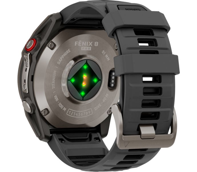Garmin FENIX 8 PRO LTE SAPPHIRE 51MM SPORTKLOCKA Grå
