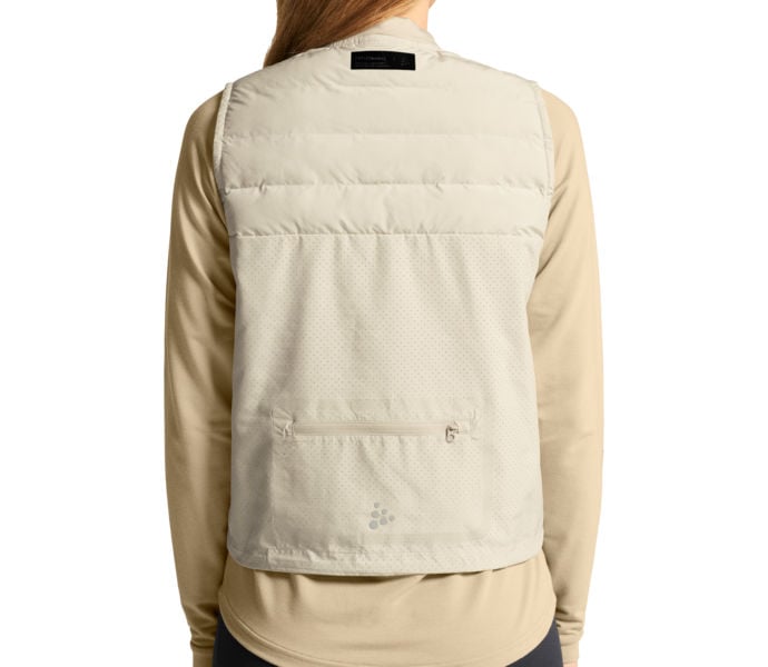 Craft SUBZ VEST 5 LÖPARVÄST Beige
