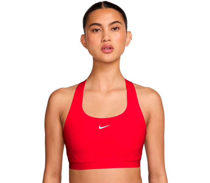 Nike SWIFT HIGH SUPPORT SPORT-BH Röd