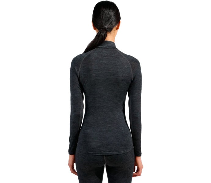 Odlo Performance Wool 150 Base Layer Half Zip LÖPARTRÖJA Grå