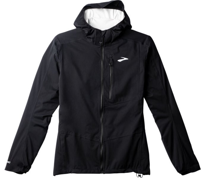 Brooks HIGH POINT WATERPROOF JACKET LÖPARJACKA Svart